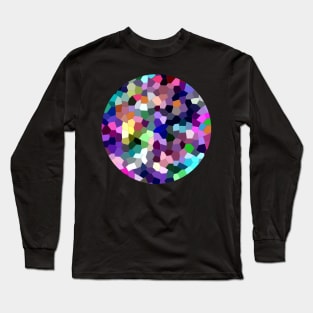 Colorful Mosaic Long Sleeve T-Shirt